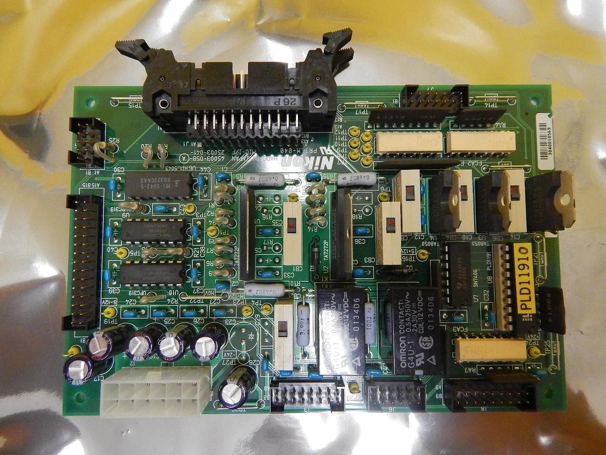 Used Nikon 4S003-058-A Interface PCB Board MIC-I/F 2S003-041 OPTISTATION 3 Used
