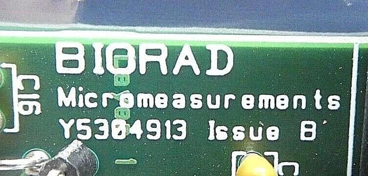 Used Bio-Rad Y5304913 PCB Y5304912 Quaestor Q7 Overlay Measurement System Working