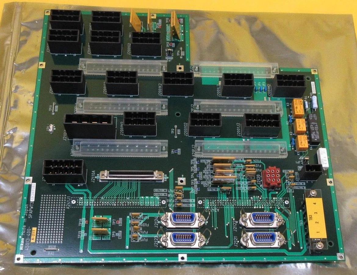 Used Nikon 4S013-400 Backplane Interface Board PCB SPAPWT3 NSR-S204B Used Working