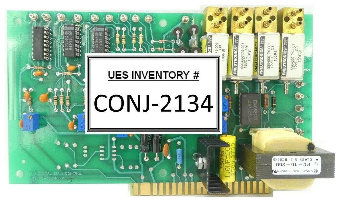 Refurbished Varian Semiconductor VSEA D-101348001 Digital Control PCB Rev. J OEM Refurbished