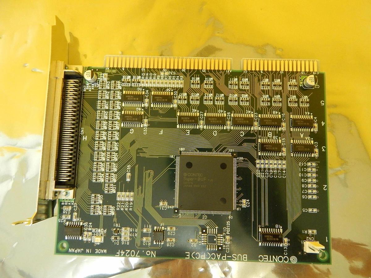 Used Contec BUS-PAC(PC)E ISA Bus Expansion Board PCB Card 7024F Used Working