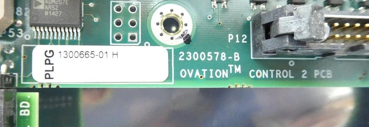 Used AE Advanced Energy 2300578-B Ovation Control 2 PCB 1300665-01 Working Surplus