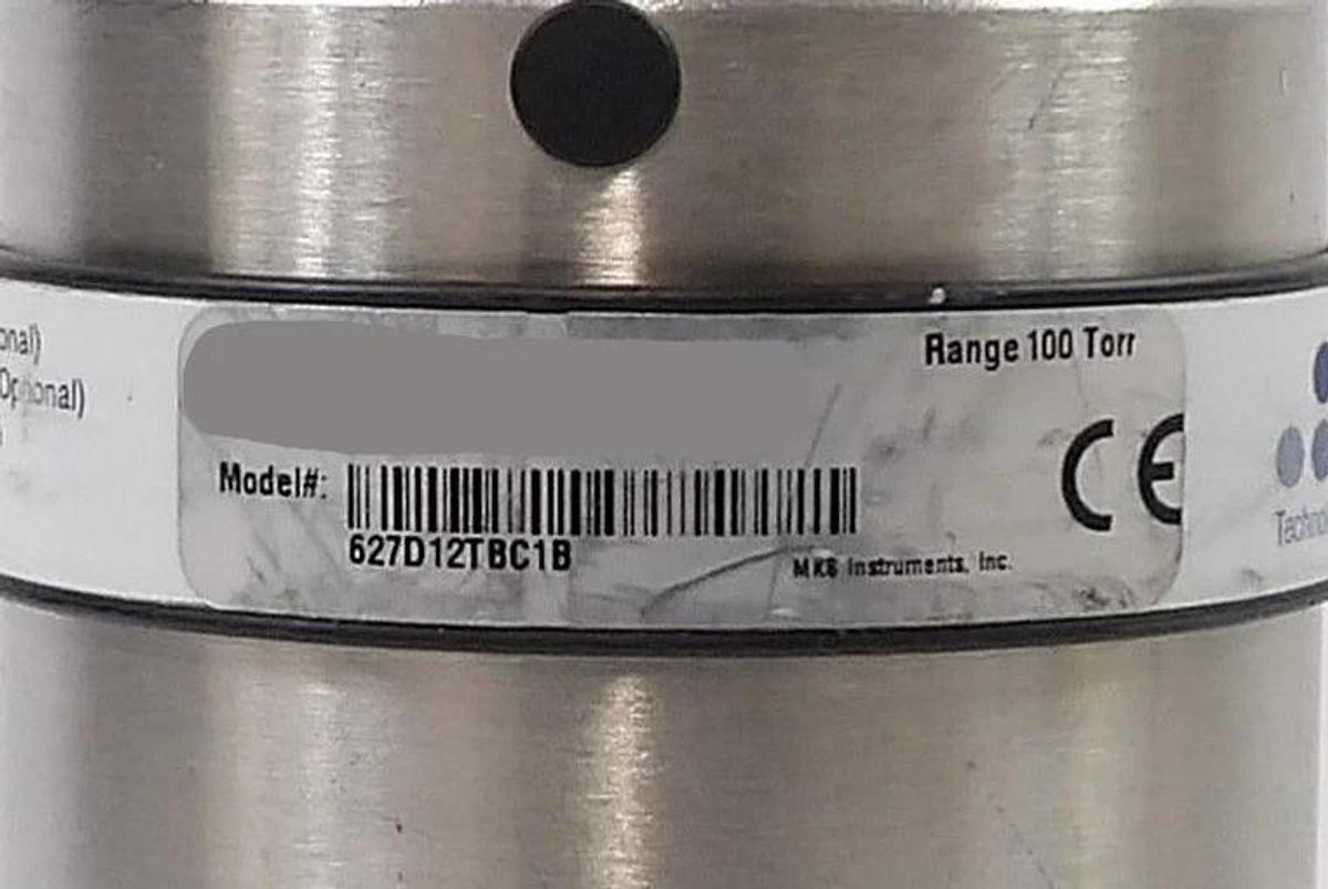 Used MKS Instruments 627D12TBC1B Baratron Capacitance Manometer Working Surplus