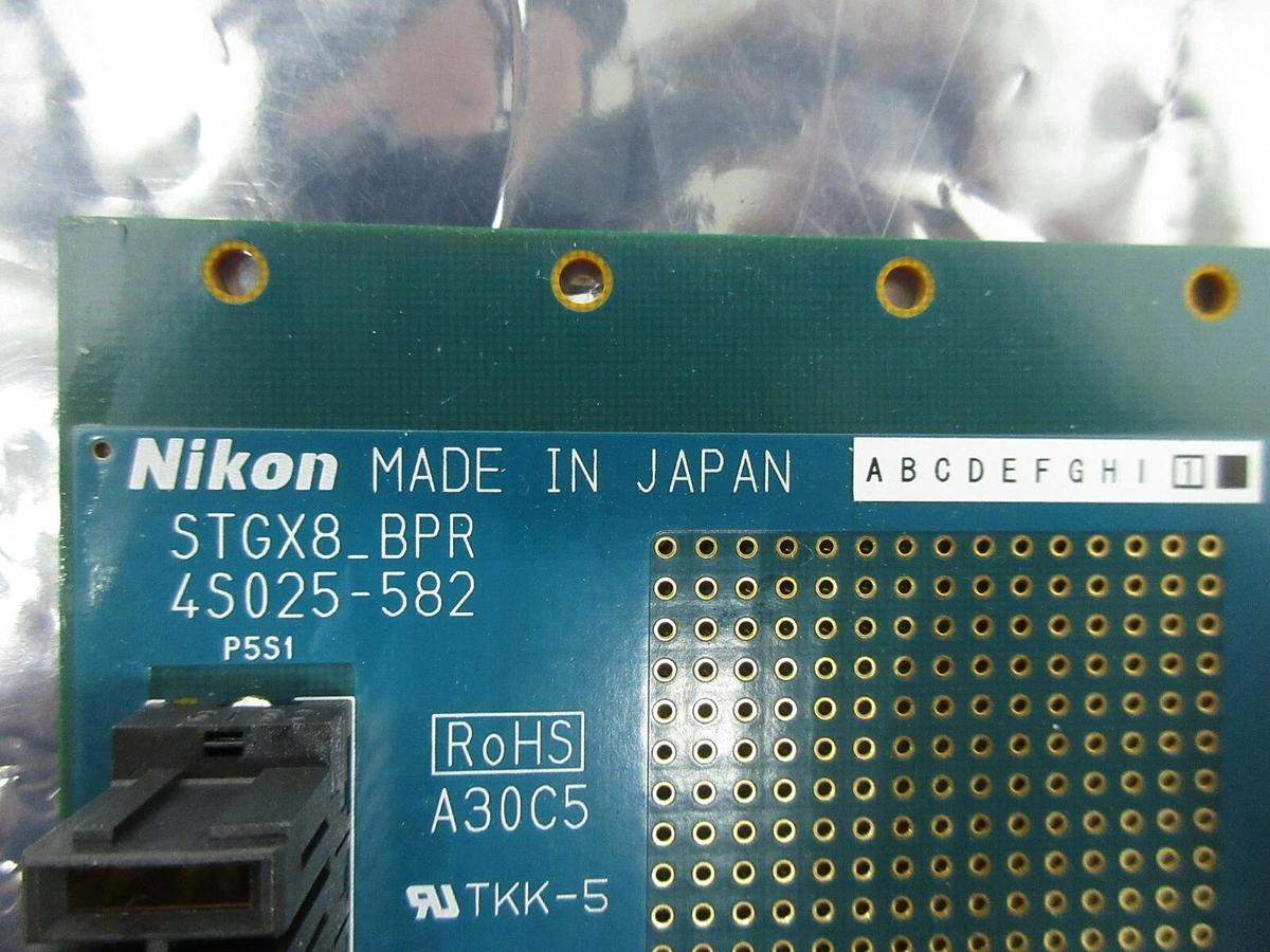 Used Nikon 4S025-582 Backplane Board PCB STGX8-BPR NSR-S620D ArF Immersion Used