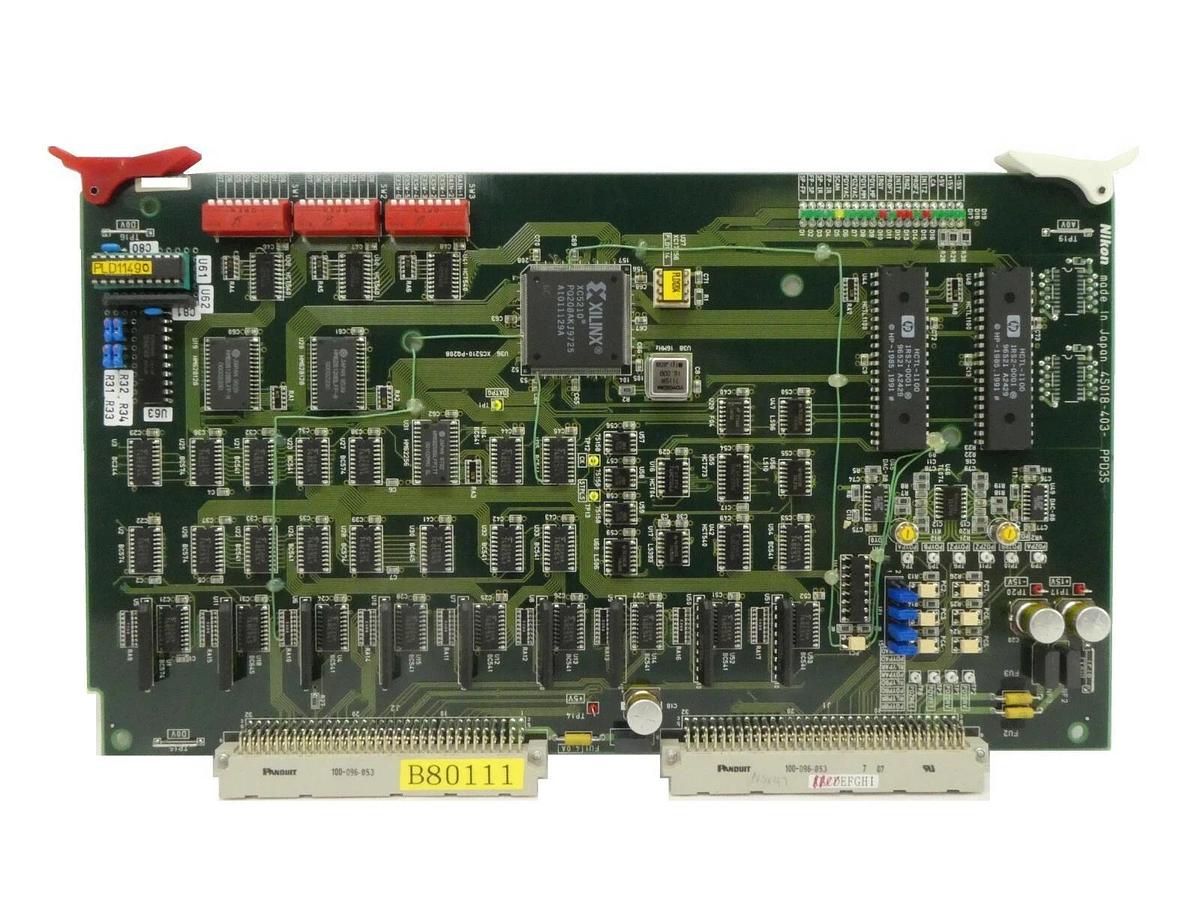 Used Nikon 4S018-403 PPD Control PCB Card PPD3S NSR-S204B Working Surplus