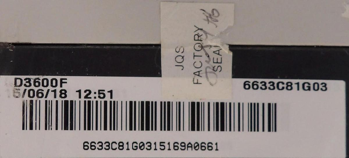 Used Eaton 6633C81G03 LD 35k 3-Pole Circuit Breaker LD3600F Lot of 2 Working