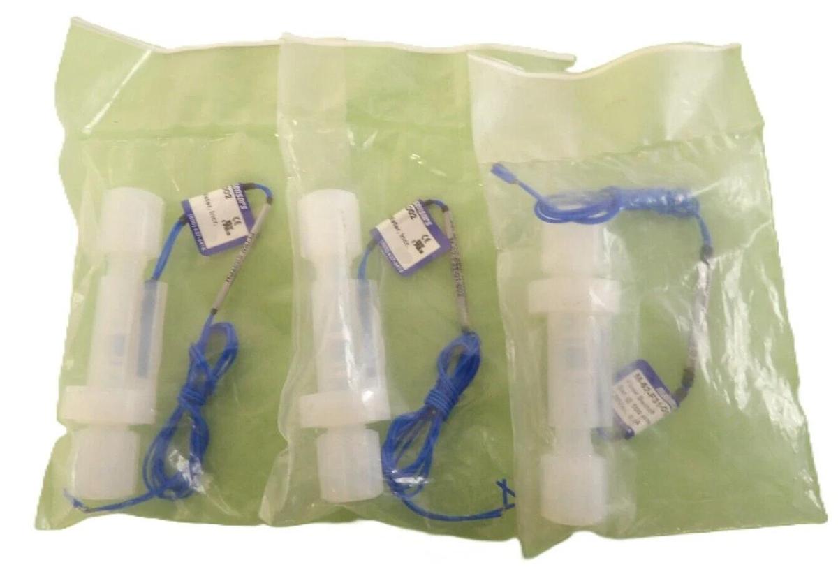 Used Malema M-62-F31-01-002 Flow Switch M-62 Series Reseller Lot of 3 New Surplus