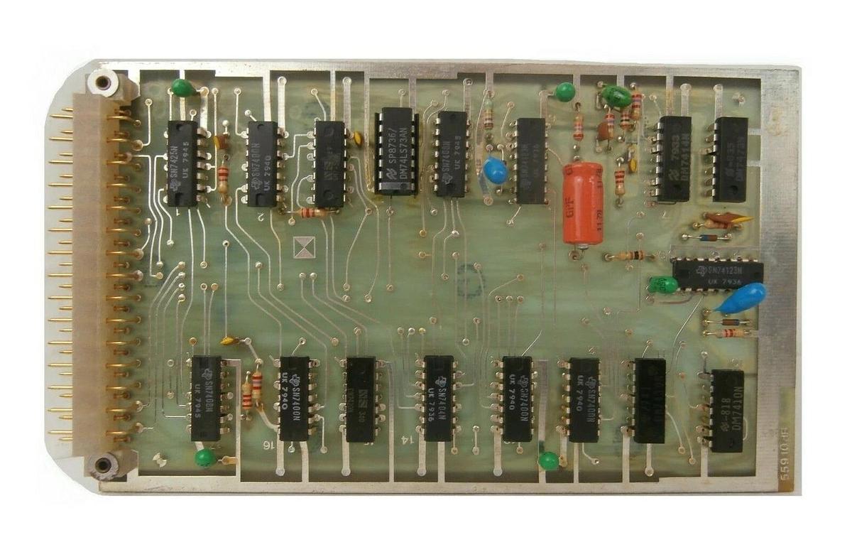 Used Karl Suss 455-60-10 PCB Card 559.10dA MJB 55 Wafer Mask Aligner Working Surplus