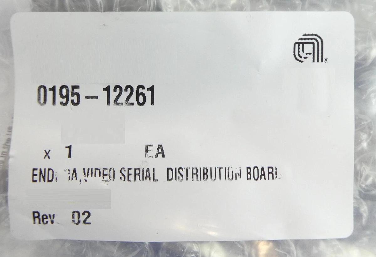 AMAT Applied Materials 0195-12261 Delphin Endura Video Serial PCB New Surplus