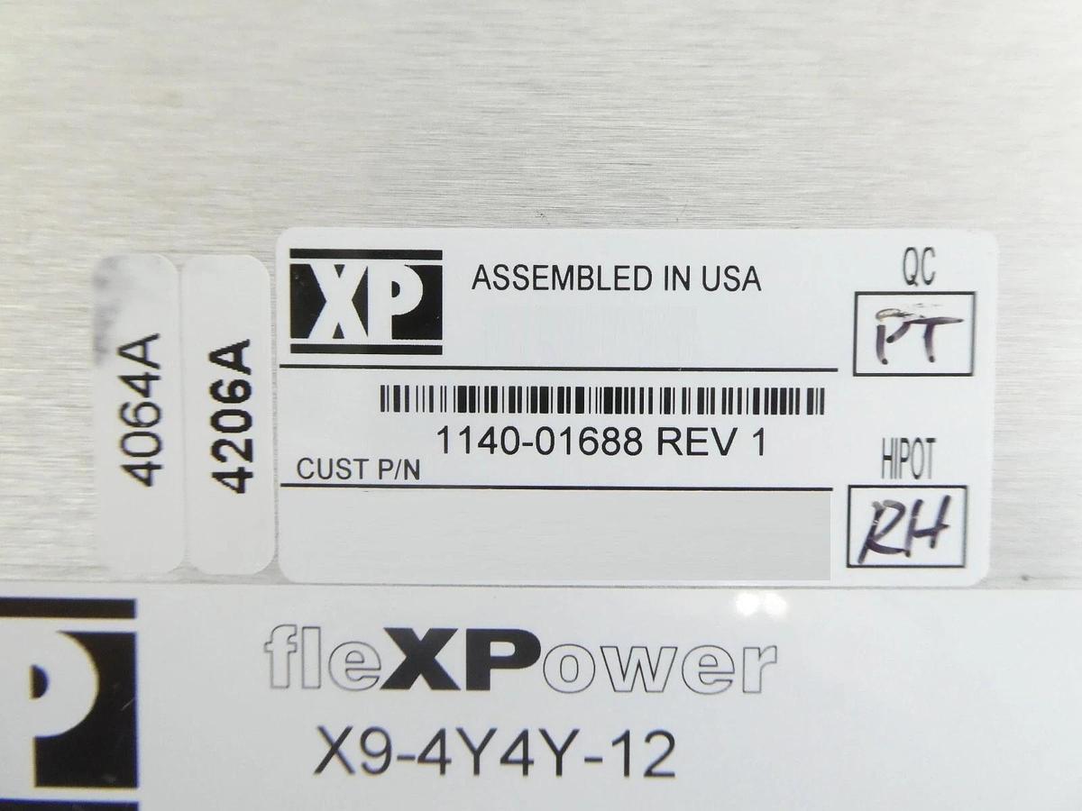 Used XP Power X9-4Y4Y-12 Power Supply Power Supply fleXPower Lot of 4 Working Spare