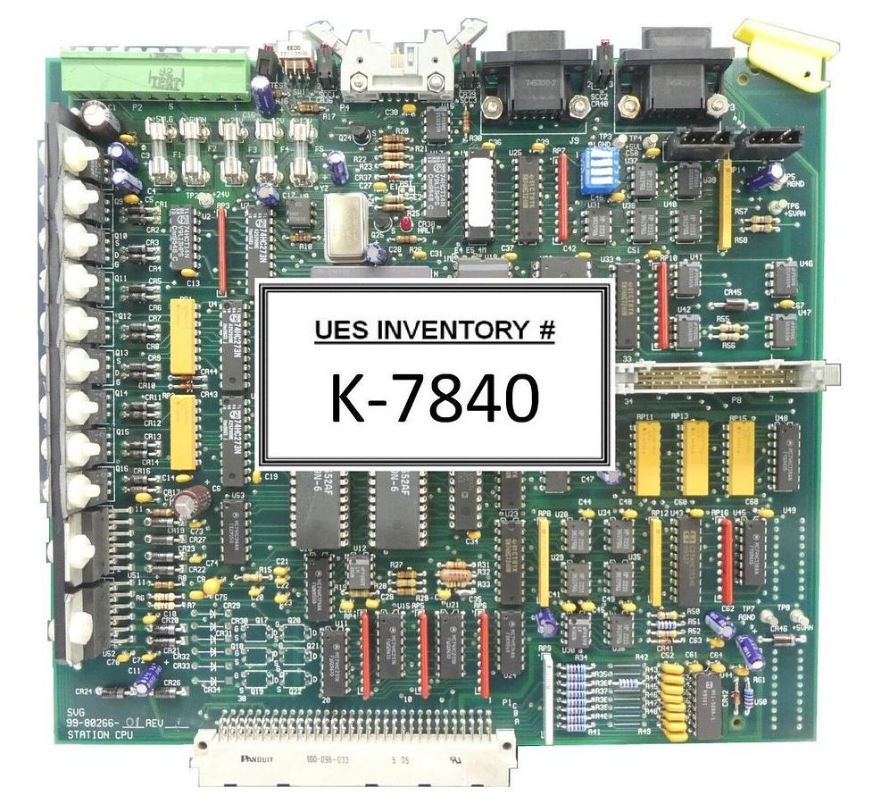 Used SVG Silicon Valley Group 99-80266-01 PCT Station CPU PCB Card Rev. J 74017A-28