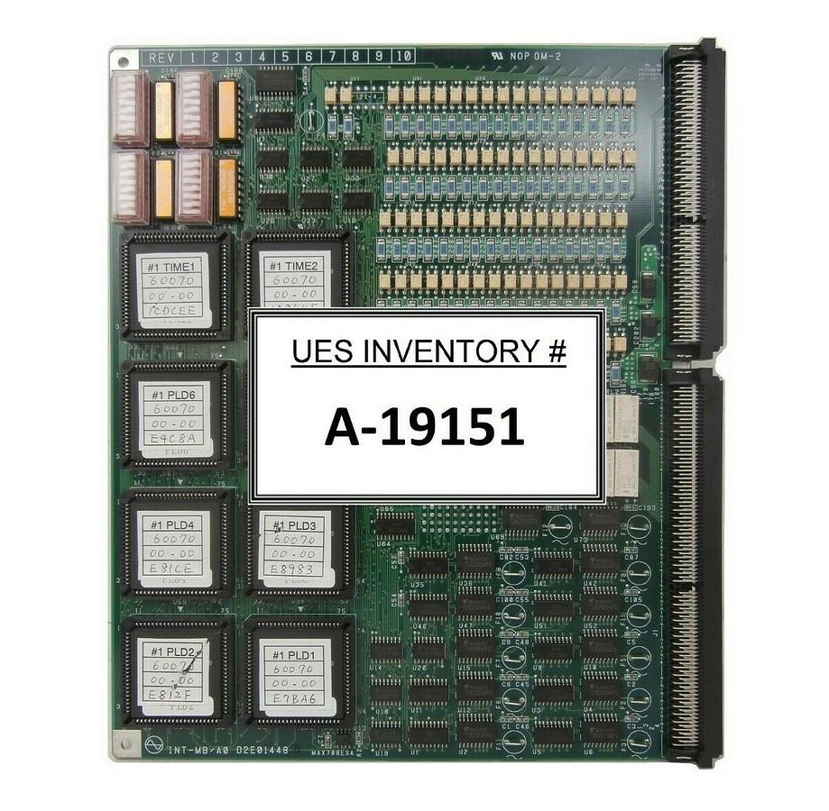 Used Kokusai Electric D2E01448 B #1 TIME/PLD Processor PCB Card INT-MB 60070 Working
