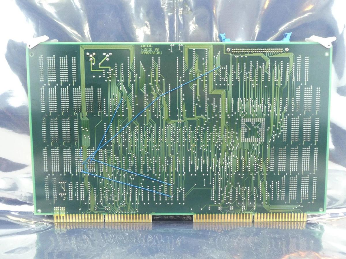 Used JEOL AP002128(01) Processor PCB Card FIS(3) PB JSM-6300F SEM Working Surplus