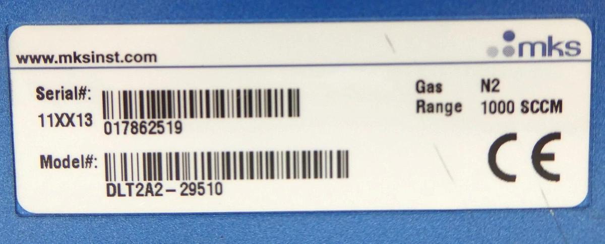 Used MKS Instruments DLT2A2-29510 Flow Ratio Controller DELTA II Working Surplus