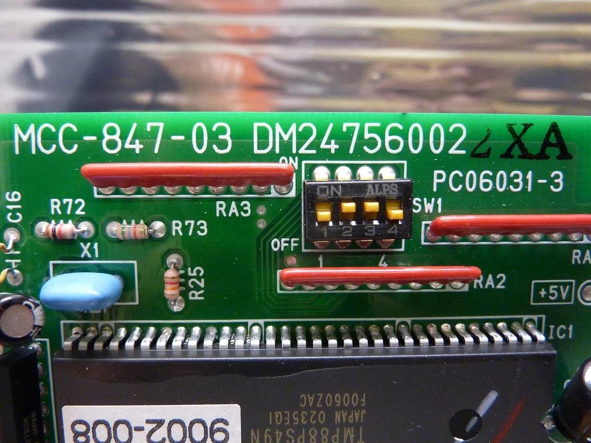 Used Toshiba MCC-847-03 Processor Board PCB DM24756002 PC06031-3 Used Working