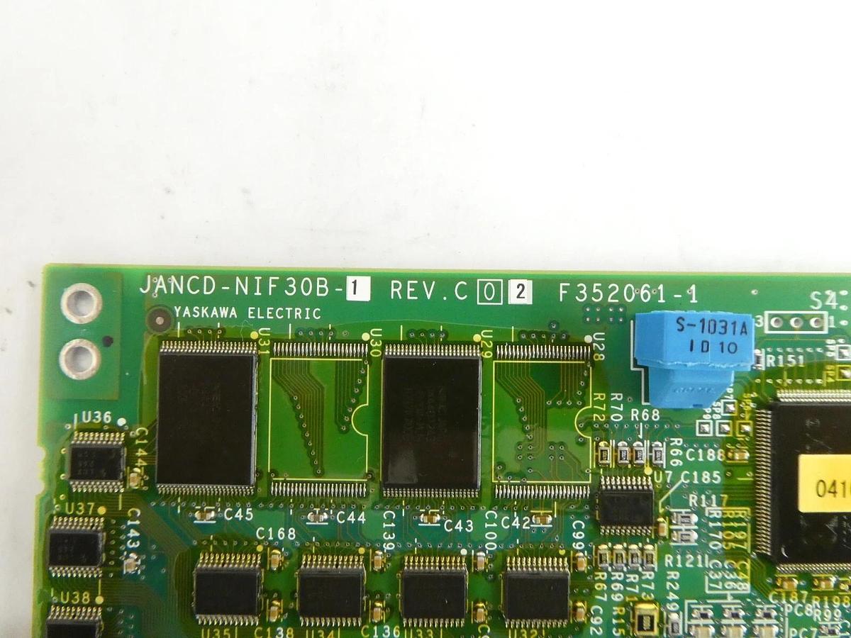 Used Yaskawa Electric JANCD-NIF30B-1 Robot Controller PCB F352061-1 Working Surplus