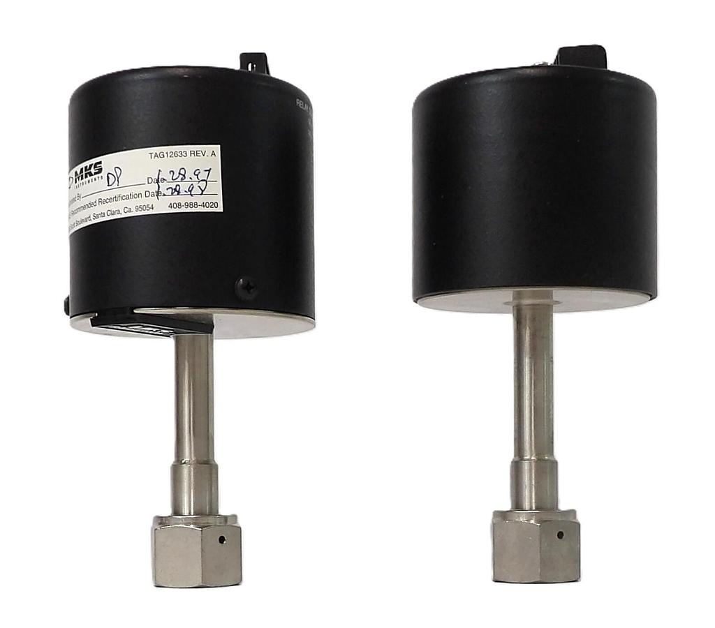 Used MKS Instruments 141AA 241AA Baratron Vacuum Switch Reseller Lot of 2 Working
