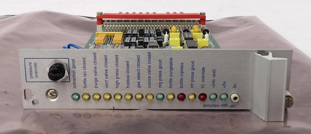 Used AMAT Applied Materials 0120-00985 Gas Interlock PCB Card Working Surplus