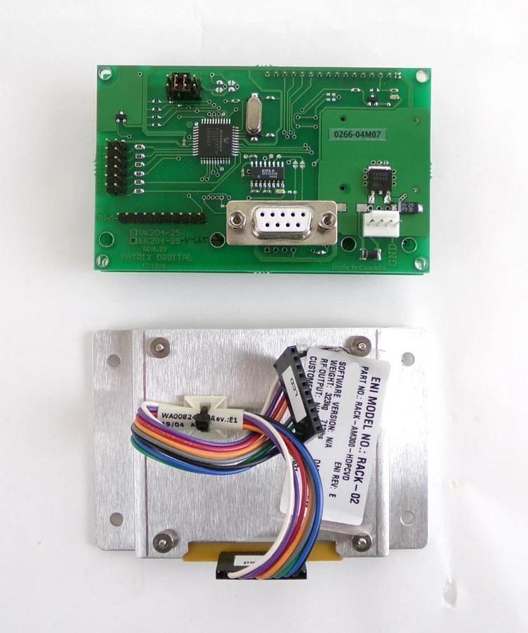 Used ENI RACK-AM300-HDPCVD Display Control PCB Set VK204-25 LK204-25 Lot of 3 Spare