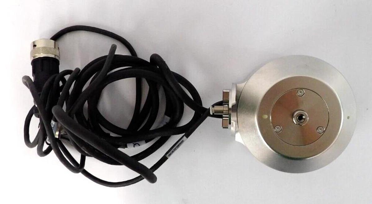 Used AMAT Applied Materials 0195-15591 Pneumatic Motor Assembly W/ Encoder Working