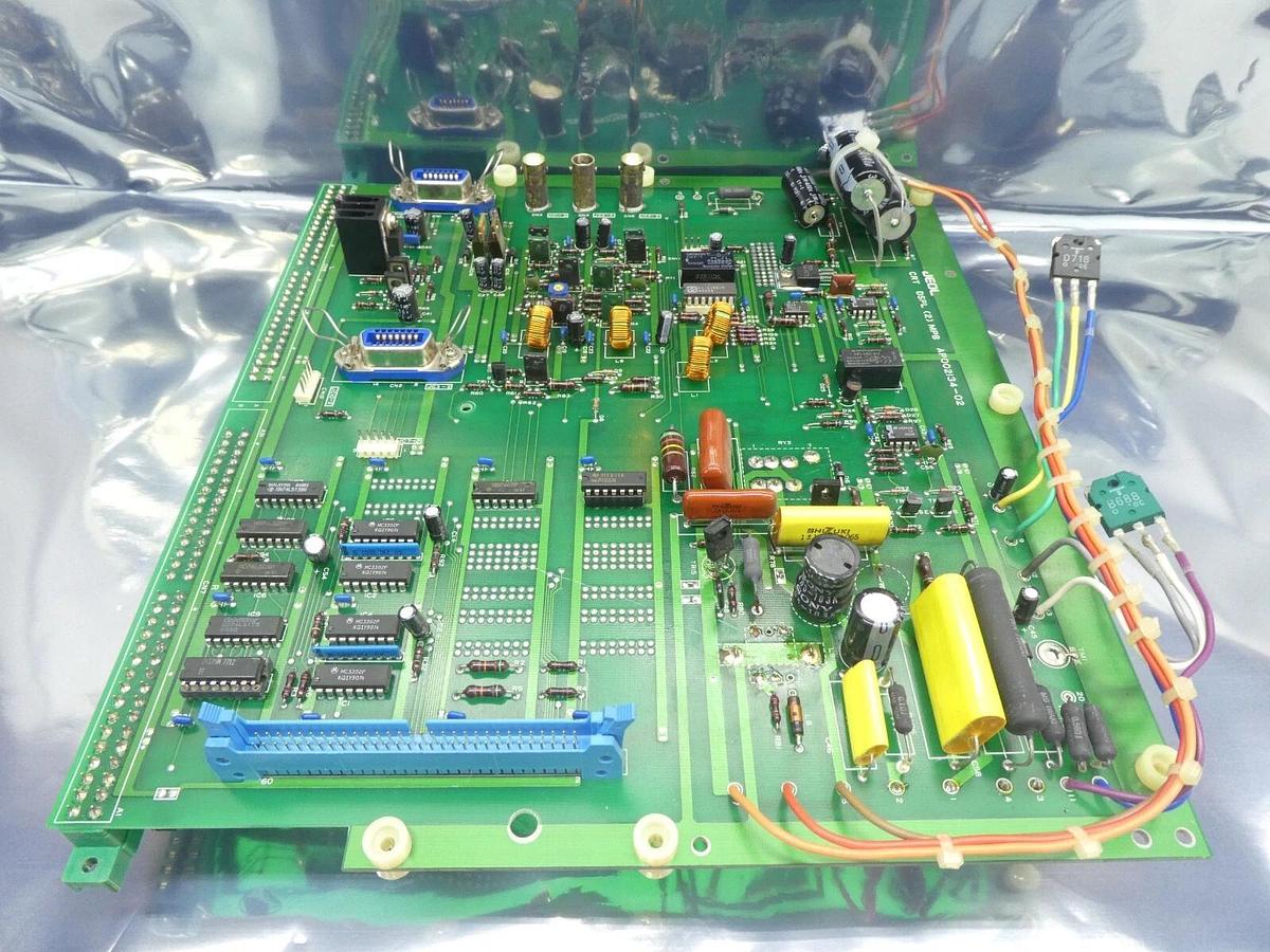 Used JEOL AP002134-02 Display PCB CRT DSPL (2) MPB No Heat Sink JSM-6400F As-Is
