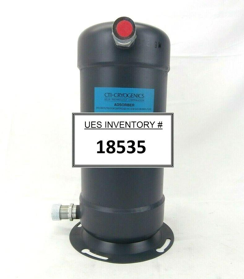 Used CTI-Cryogenics 8080025K001 Adsorber Helium Filtration Cartridge IS-1000 Spare
