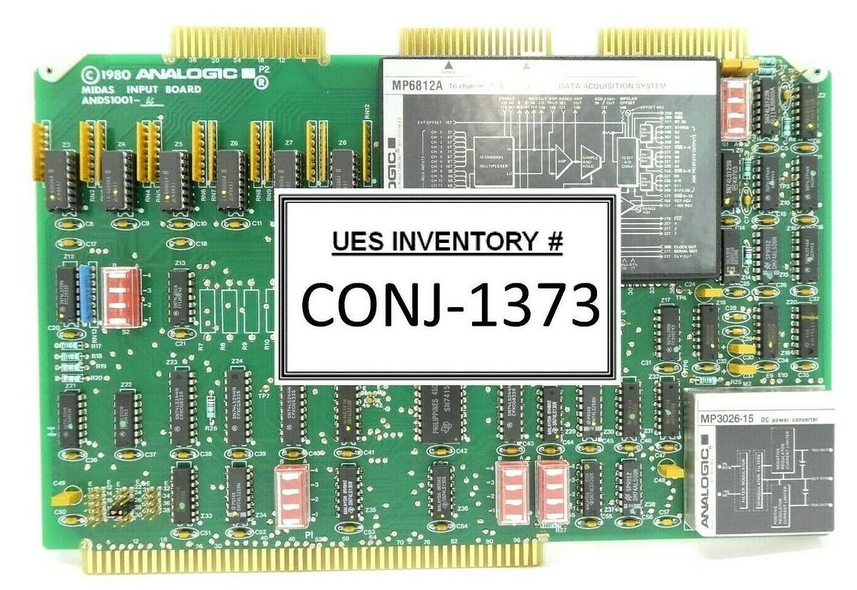 Refurbished Analogic ANDS1001-4 32 Channel MUX ADC PCB Card Varian F9092004 OEM Refurbished