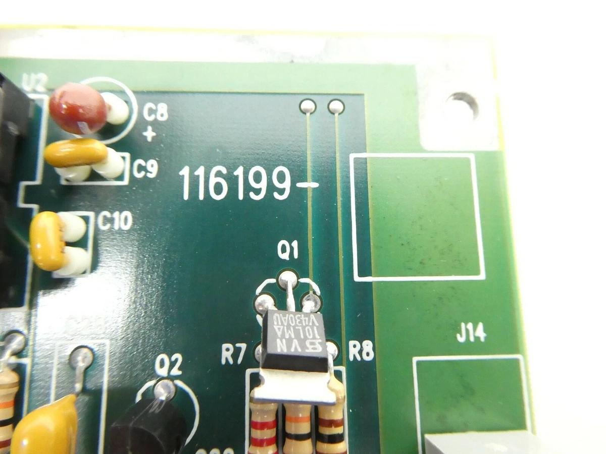 Used Brooks Automation 116199 Interface Board Backplane PCB Working Surplus