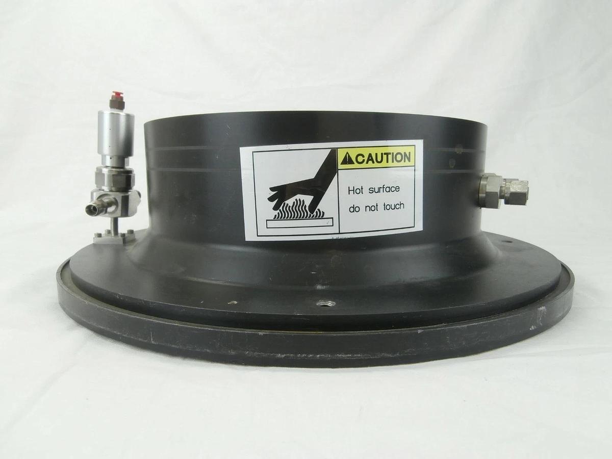 Used Tegal 37-441-004 Cooling Flange 6500 HRe Dual Frequency Etch System Used Working