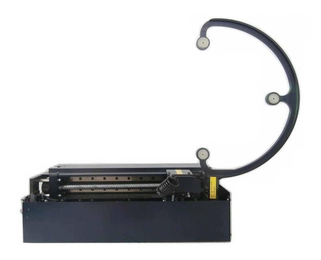 Used Nikon Macro B Wafer Rotation Assembly with Arched Holder KAB11240 OPTISTATION 7