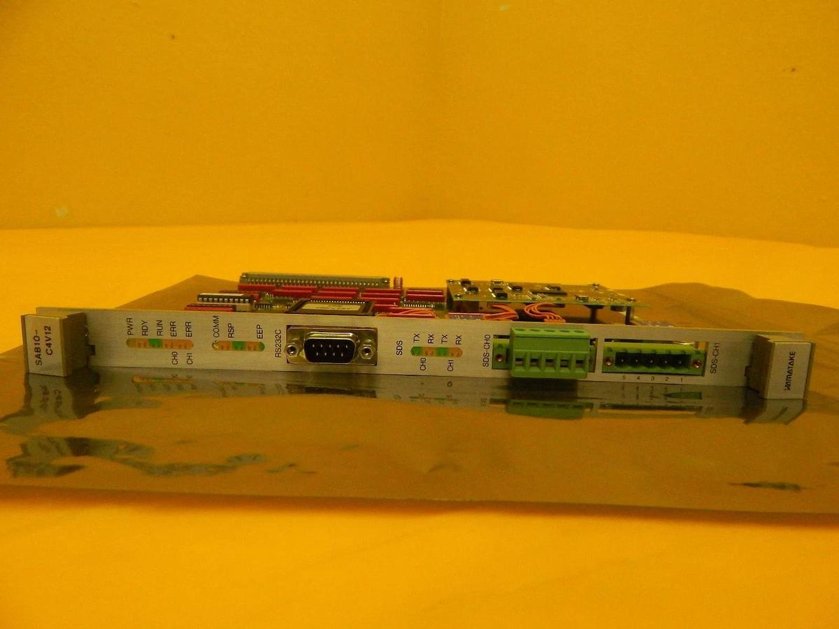 Used Yamatake SAB10-C4V12 YVME-IF Interface SDS VME Card PCB 81526535-001-03 Used
