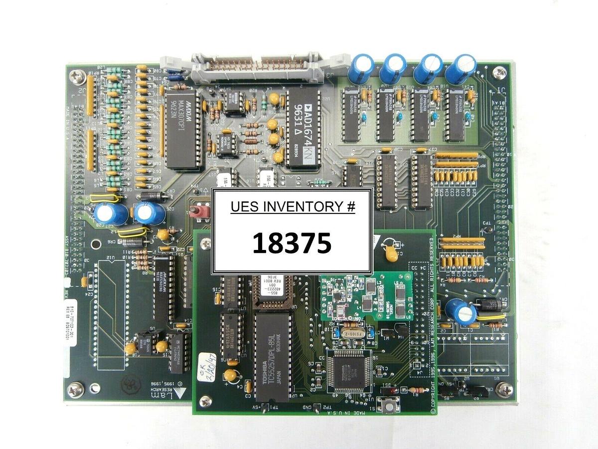 Used Lam Research 810-707061-003 PM Node 2 PCB Panel 810-707150-001 Continuum Spare