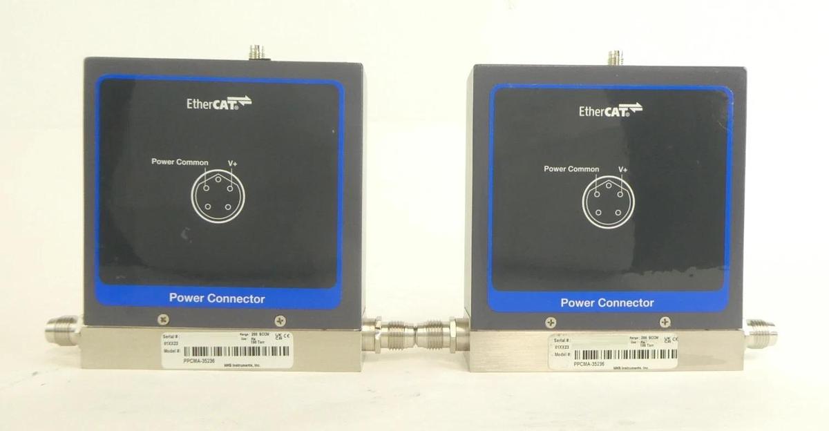Used MKS Instruments PPCMA-35236 Mass Flow Controller MFC Reseller Lot of 4 Working