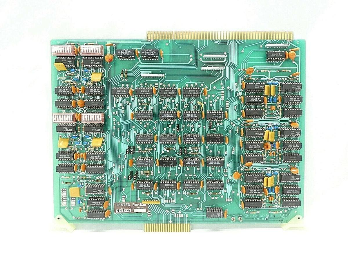 Used Varian Semiconductor VSEA D-F3513002 Logic 1 PCB Card Rev. K Working Surplus