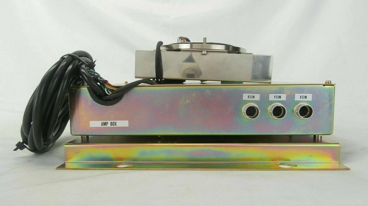 Used JEOL AMP BOX X and Y Micro Linear Encoder Assembly Canon ML-16 JWS-7555S Working