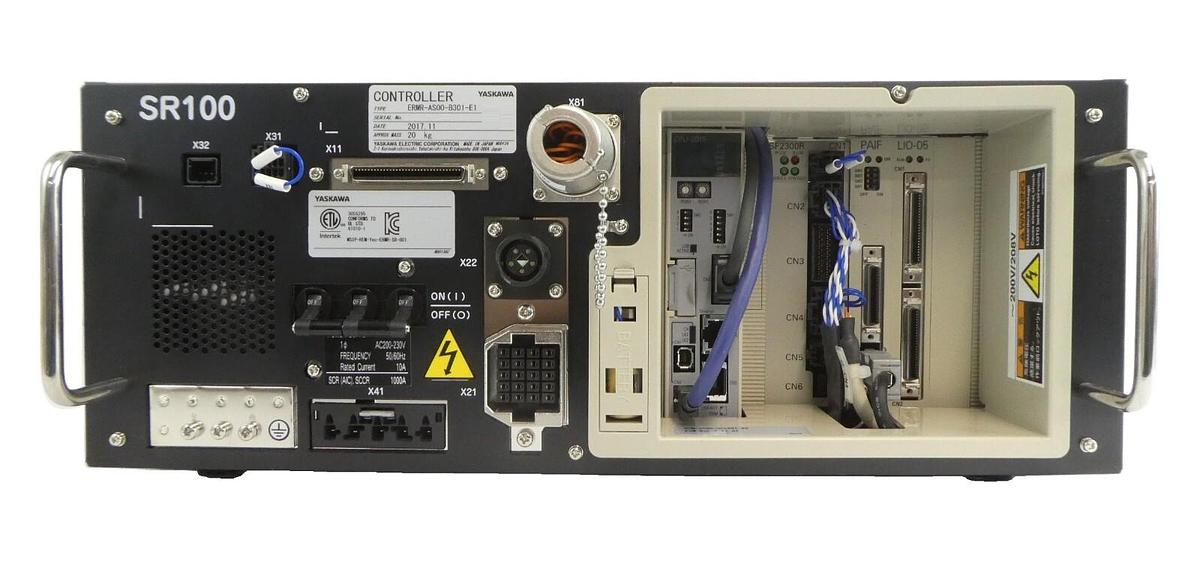 Used Yaskawa ERMR-AS00-B301-E1 Robot Controller Module CX80-001701-V2 SR100 Working