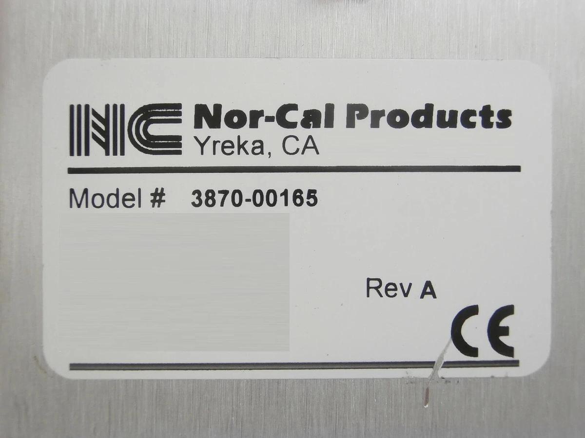 Used Nor-Cal Products 3870-00165 Intellisys Pressure Controller AMAT Working
