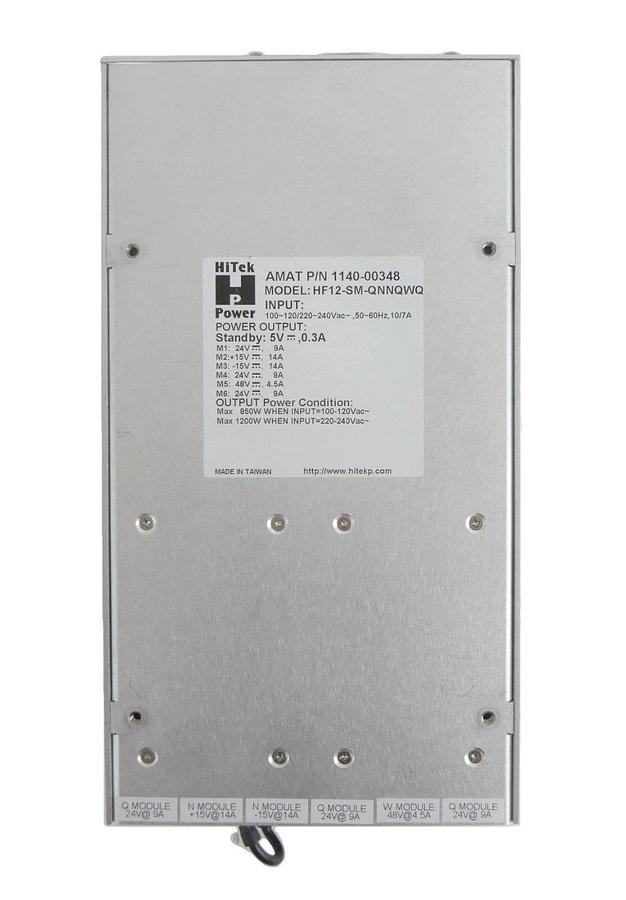 Used HiTek Power HF12-SM-QNNQWQ Industrial Power Supply AMAT 1140-00348 Working
