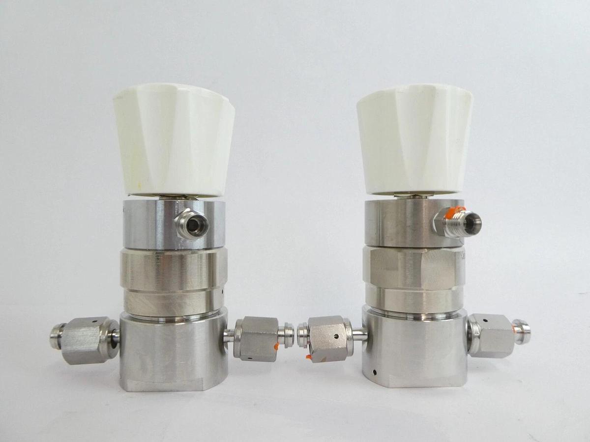Used Tescom 74-2460KRH10 Manual Diaphragm Regulator Valve Reseller Lot of 6 Working