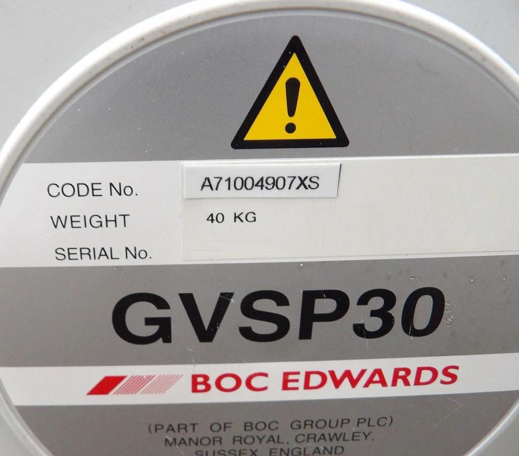 Refurbished GVSP30 Edwards A71004907XS Scroll Vacuum Pump GVSP 30 500679708 OEM Refurbished