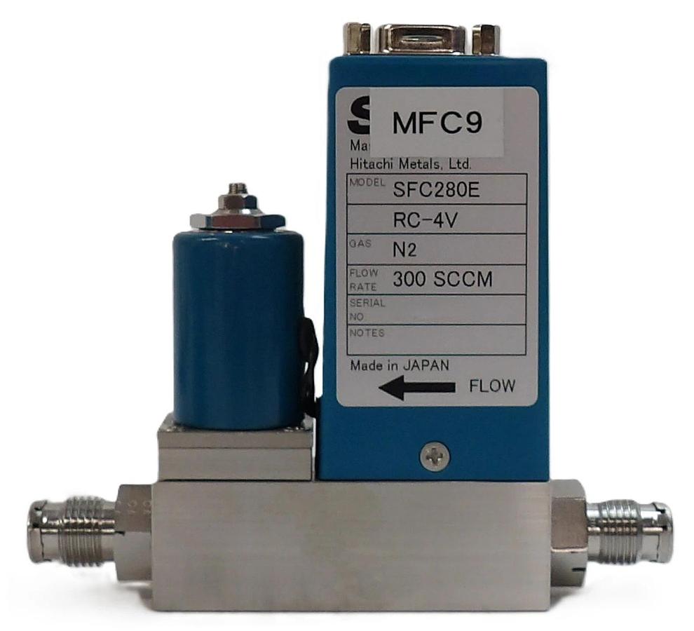 Used SAM Hitachi SFC280ERC-4V Mass Flow Controller MFC Lot of 4 Working
