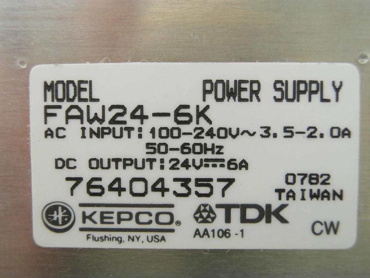 Used TDK FAW24-6K Power Supply EAK12-2R5G EAK24-2R1G Reseller Lot of 10 Used Working