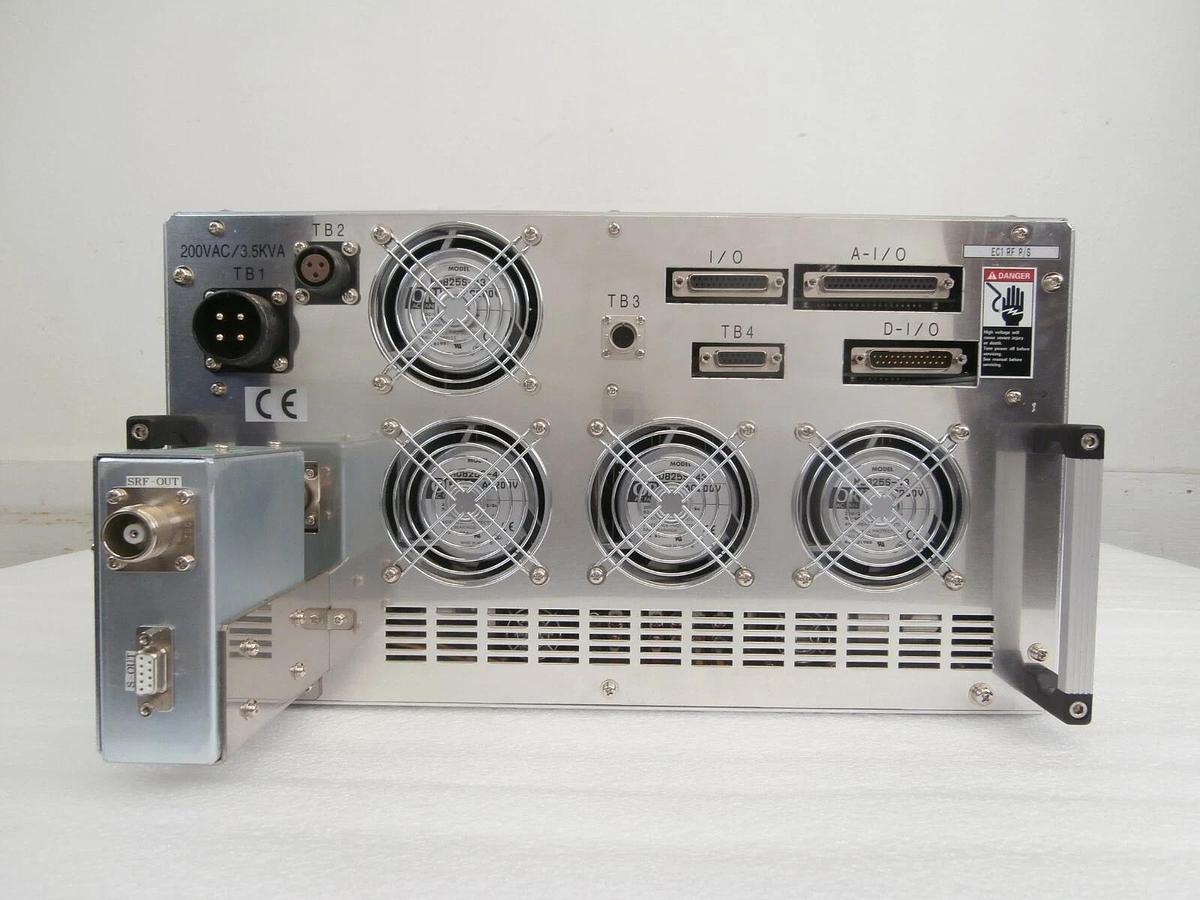 Used Pearl Kogyo CF-500-400K(CE) 500W RF Power Supply Working Surplus