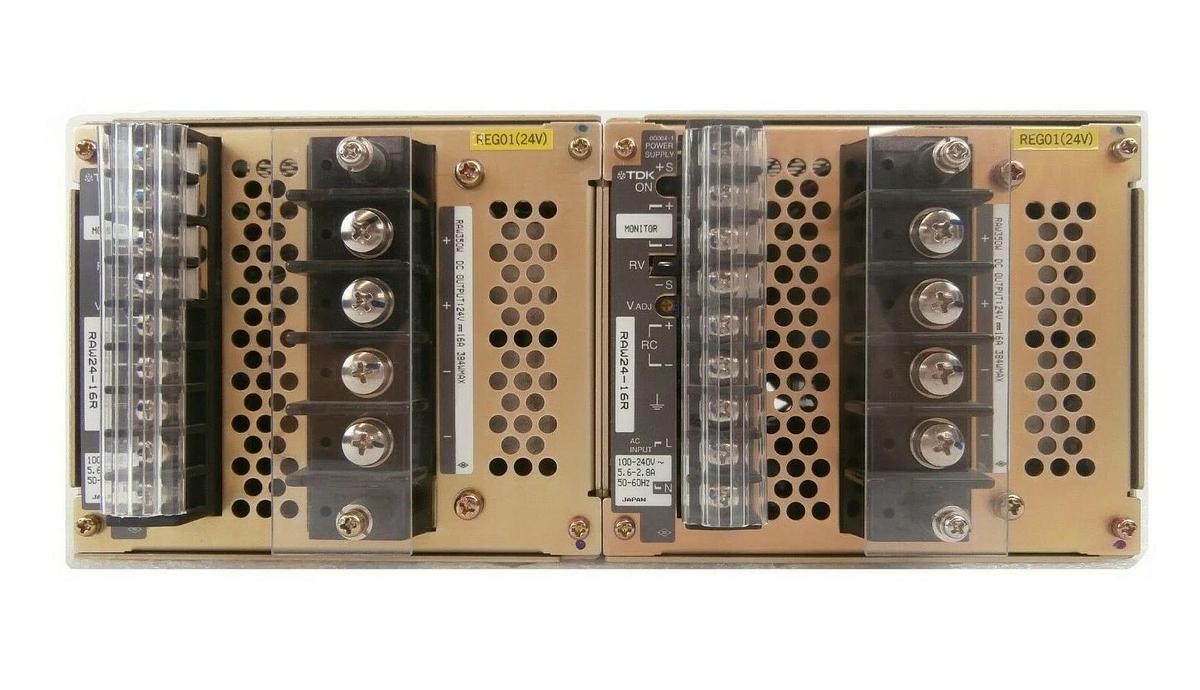 Used TDK RAW24-16R Power Supply Reseller Lot of 2 Nikon NSR Series Working Surplus