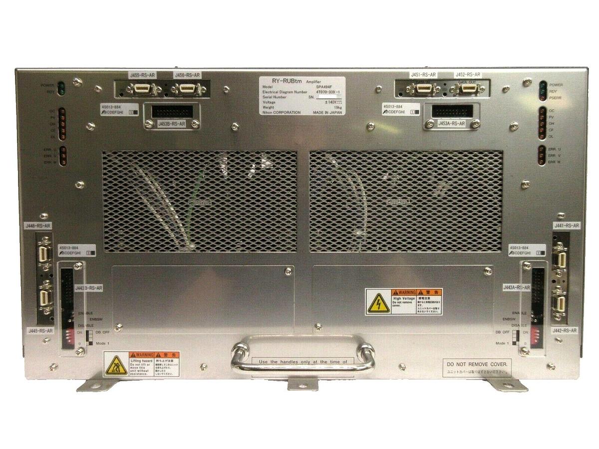 Used Nikon 4T070-339-1 RY-LDBtm Amplifier Module SPA494F 4S013-884 NSR Series Working