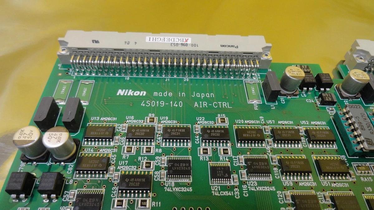 Used Nikon 4S019-140 Relay Control Card PCB AIR-CTRL NSR-S307E Working Surplus