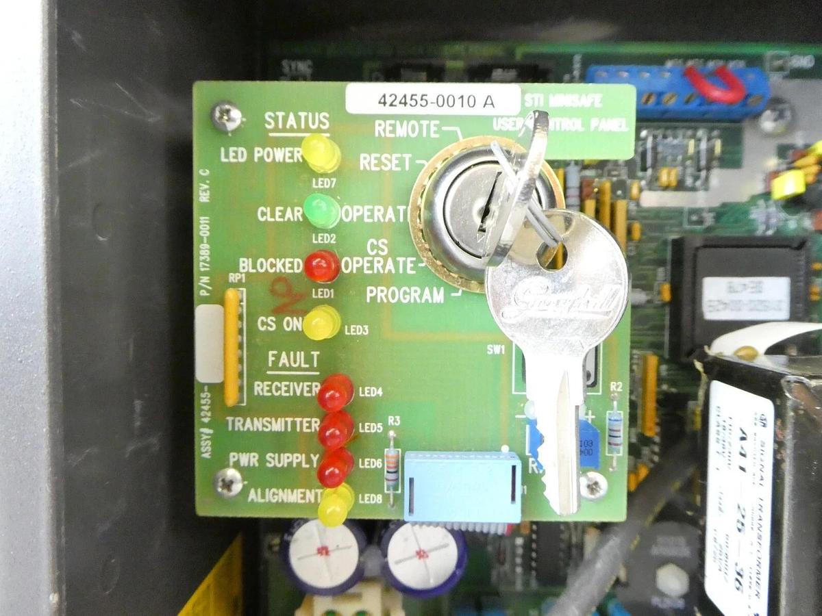 Used Sti Light Curtain Controller MiniSafe FlexSafe Series 4300B Lot of 5 Working