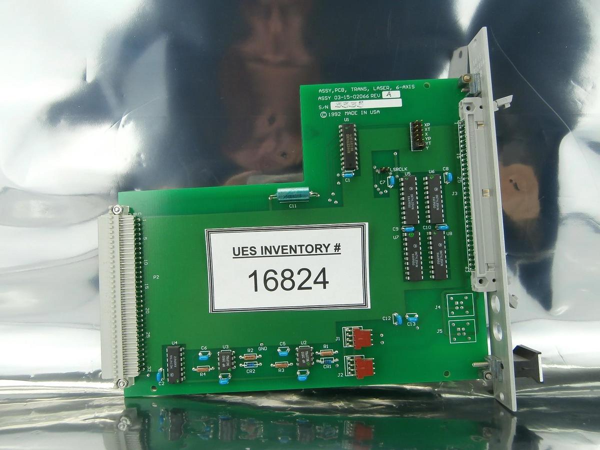 Used Ultratech Stepper 03-15-02066 6-Axis Laser Transition Y-Axis PCB Card 4700 Used