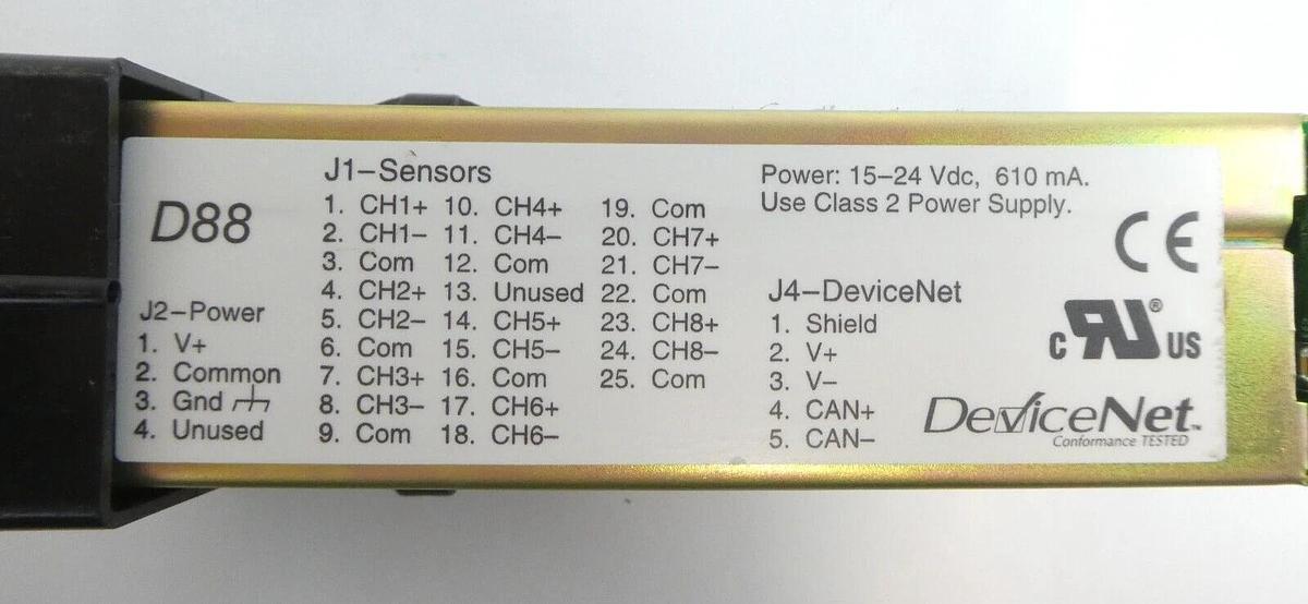 Used Watlow D881-0000-1000 Temperature Controller TB50 D8 AMAT Lot of 5 Working