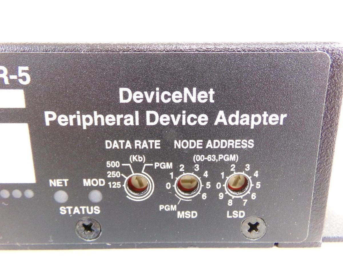 MKS Instruments CDN127R-5 DeviceNet Peripheral Adaptor AMAT 0190-91005 New